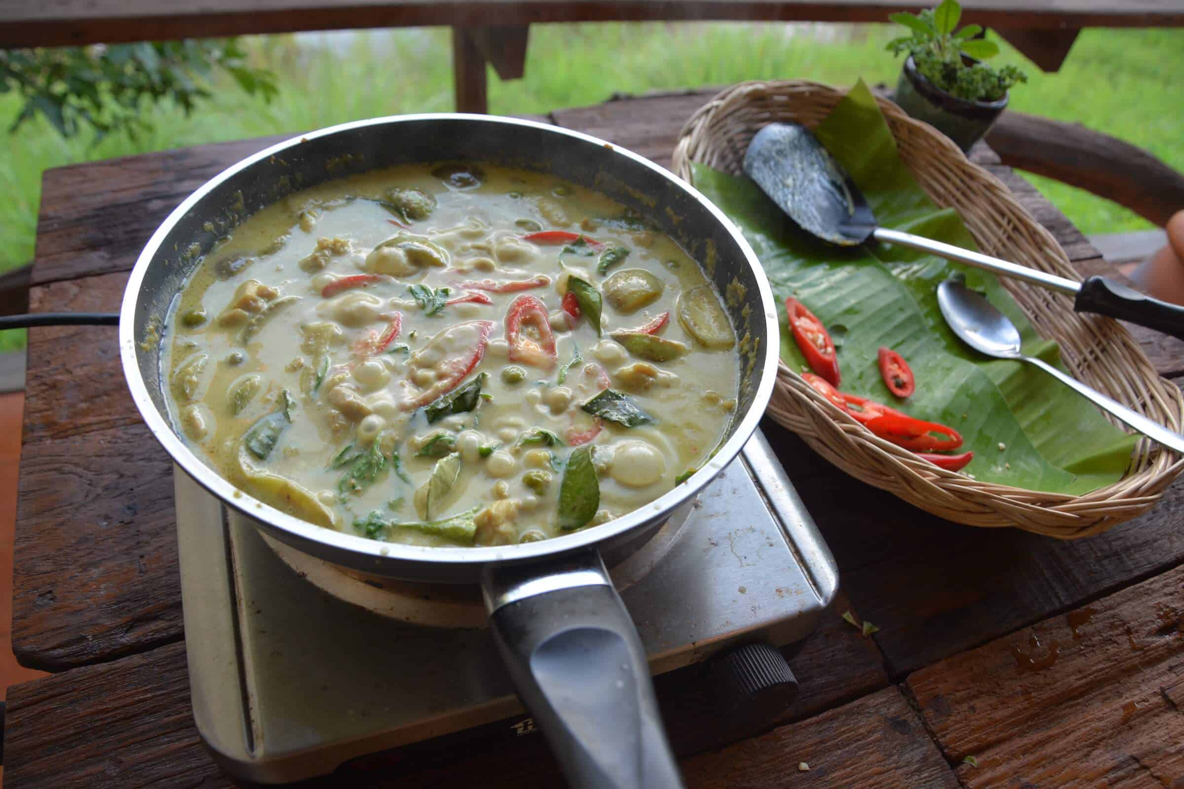 Green Curry Chicken Keto Paleo Gluten Free