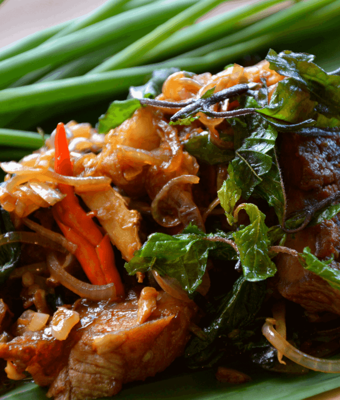 Pad Krapow Moo Thai Keto Paleo recipe