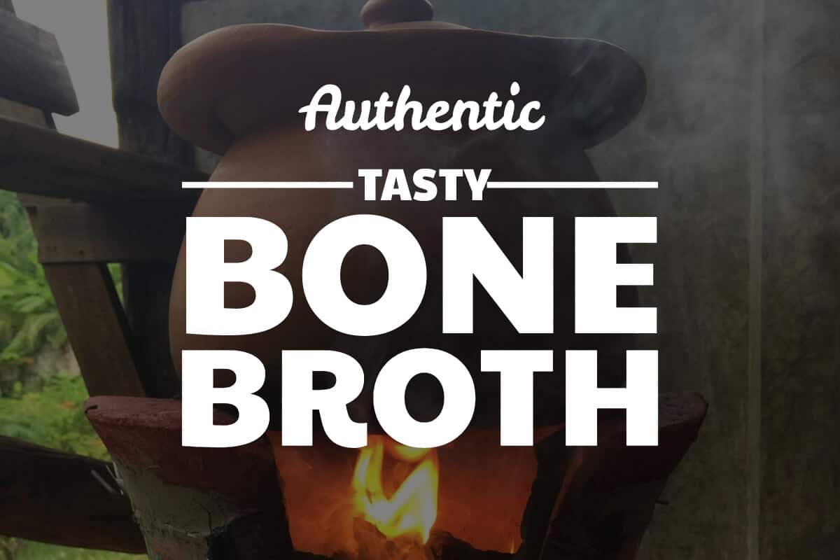 bone broth recipe with pork and chicken bones