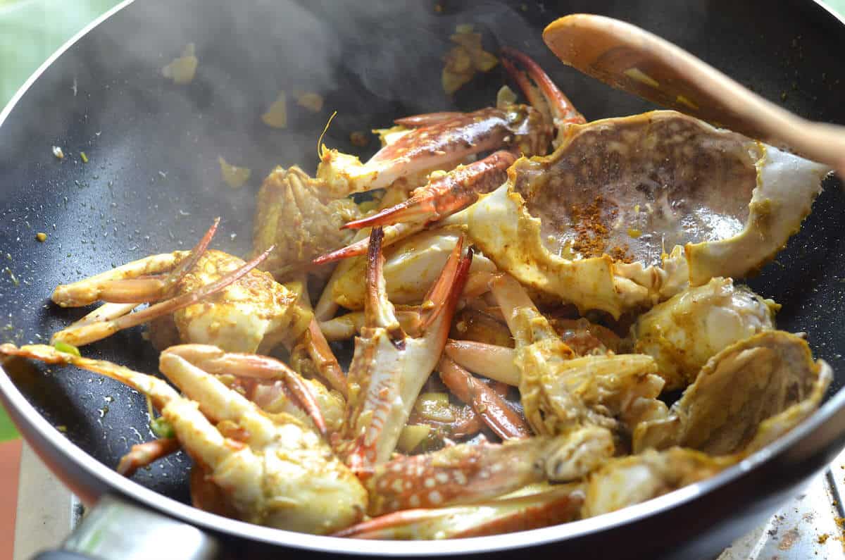 Crab Curry Stir Fry Thai Recipe Nutrition Adventures