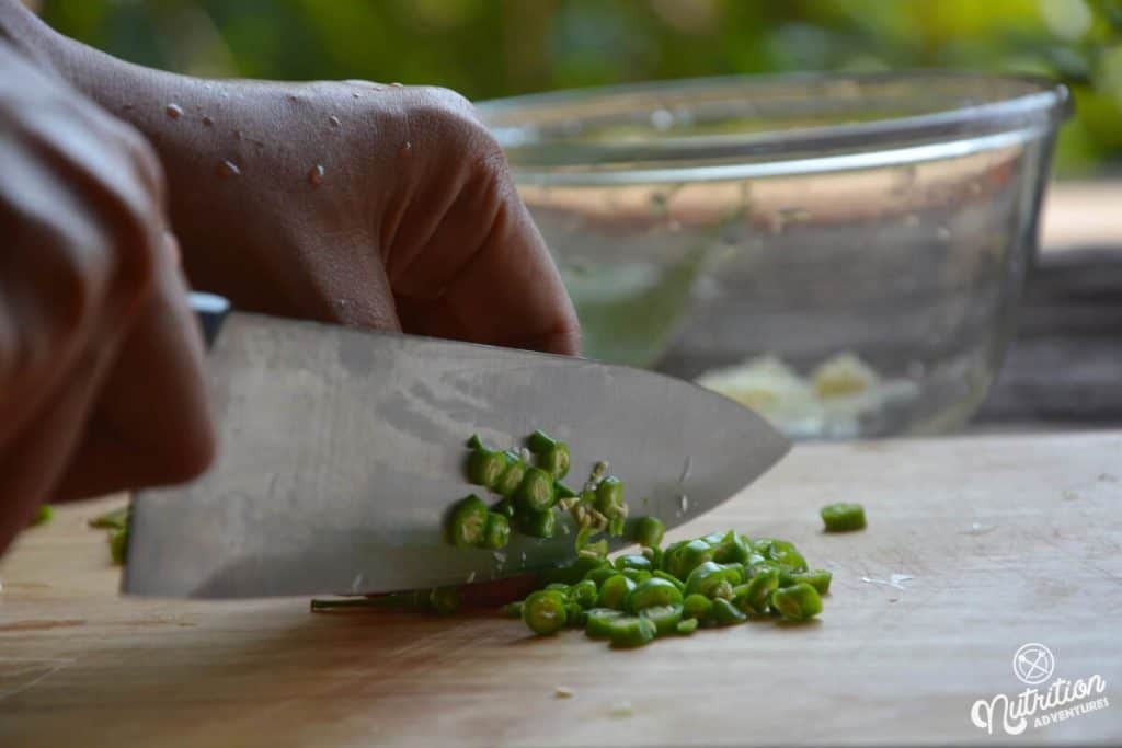 chili peppers ingredient for fish sauce