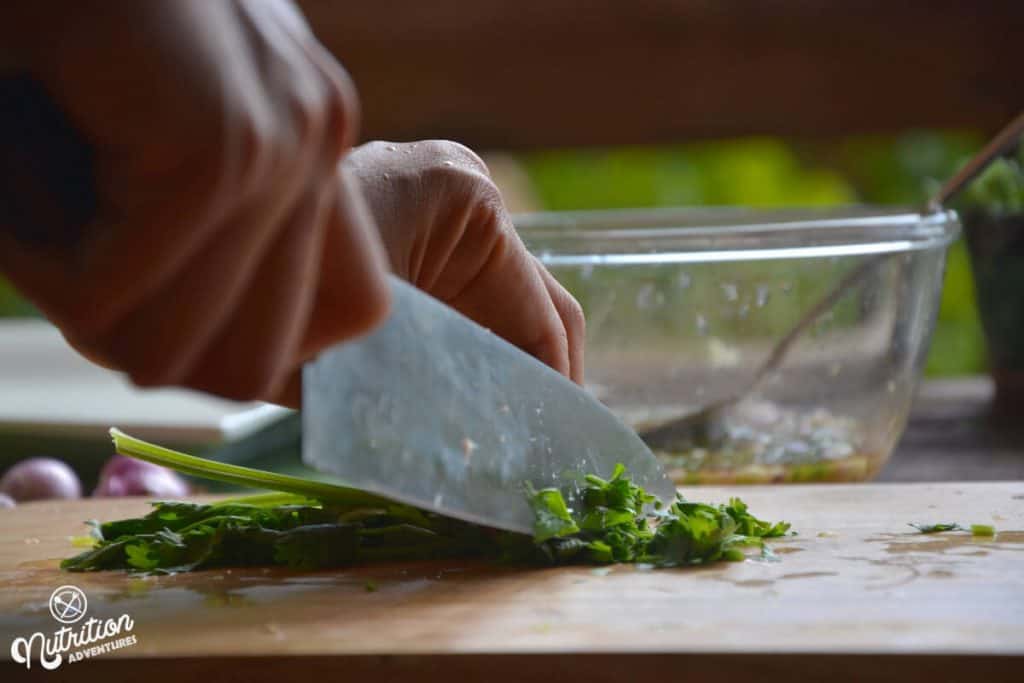 coriander nam pla sauce